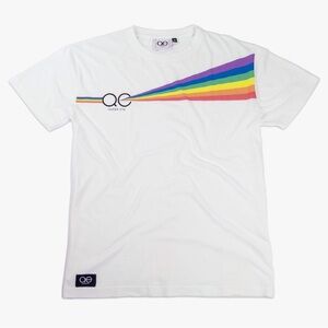 QUEER EYE White Prism Tee